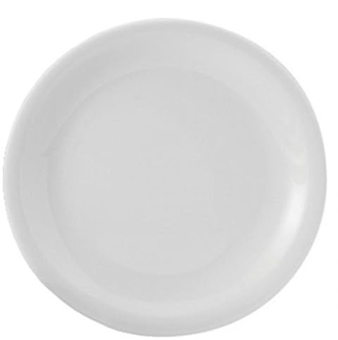 Utopia Titan Narrow Rimmed Plate 11 (28cm), K160328, Pack of 6