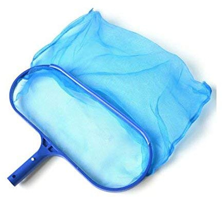 Istloho Pool Reinigung Kescher Leaf Skimmer Netz Pool Kescher-Aufsatz Oberflächenkescher, blau