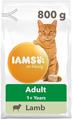 IAMS Adult Dry Cat Food Lamb 800g