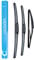 Vipa Car Parts Premium Wiper Blade Set | fits: MINI MINI F55 F56 Hatchback (Aug 2014 to May 2017) | All-Weather Performance | Durable, Streak-Free Windshield Wipers | Easy Installation
