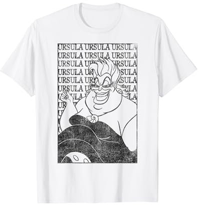 Disney Aladdin Ursula Playing Card Poster T-Shirt