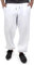 BACKSPIN Sportswear Jogginghose Herren & Damen Weiß I Warme Unisex Jogging-Hose weit geschnitten mit 70% Baumwolle I Sweatpants kuschelig Freizeithose