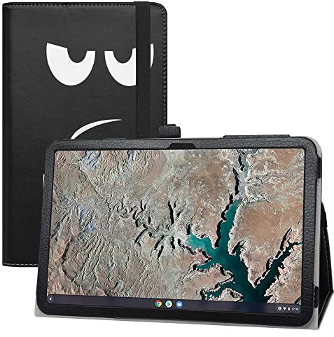 LIFANG Compatible with Nokia T20 Case,Slim Folio Folding Stand PU Leather Cover for 10.4 Nokia T20 Tablet,Don't Touch