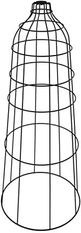 HOOPZI - Lampenschirm Käfig Cage XXL schwarz - Vintage Retro Look für Ihr Wohnzimmer Esszimmer Schlafzimmer