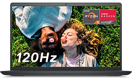 Dell Inspiron 15 3525 Laptop, AMD Ryzen 5 5500U, 15.6 Inch FHD 120Hz Display, 8GB RAM, 256GB SSD, Win 11H (Carbon Black)