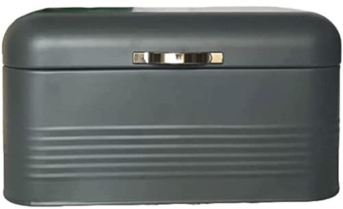 OLOTU Caja de Pan Panera de Metal, panera de Gran Capacidad de 5L, Soporte de Pan para Magdalenas, Almacenamiento de Productos horneados, contenedor Creativo de Almacenamiento de Pan Panera