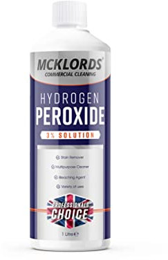 McKLords Commercial-Hydrogen Peroxide 3%, 1 Litre