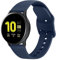 Vancle für Samsung Galaxy Watch Active 2 40mm 44mm Armband Damen Herren,Silikon Sport Ersatzarmbänder Uhrenarmband für Samsung Galaxy Watch Active 40mm 44mm Armband(Tiefblau)