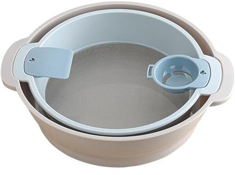 Pollen Screen - Stackable Trimming Tray Kit - Sieve Strainer Flour Sifter Pan Set, Lightweight Flour Sifter Tray, Pollen Collecting