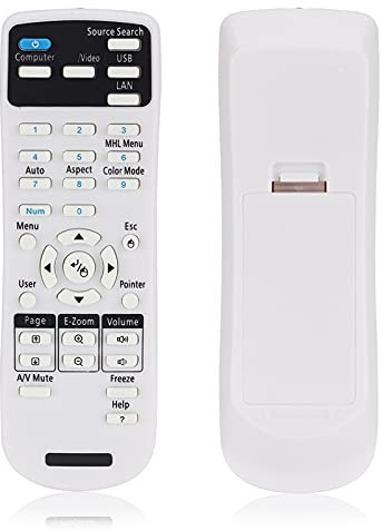 Projektor-Fernbedienung für Epson-Projektor, Ersatz-Controller für EX3220, EX5220, EX5230, EX6220, EX7220, 725HD, 730HD