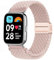 Issinlky cinturino in nylon intrecciato per Xiaomi Redmi Watch 3 Active, cinturino elastico per Xiaomi Redmi Watch 3 Active