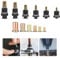 36 Stück Nietmutternzange set Nietenzange Nietmuttern M3 M4 M5 M6 M8 M10 Einnietmuttern Set Runde Flachkopf Gewinde Rivet Nutsert Cap Muttern Manuelle Nietmaschine Zubehör