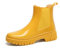 MIXSEN Stivali Pioggia Donna Impermeabile Stivali di Gomma Antiscivolo Chelsea Boots Giardinaggio Stivaletti Wellington Rain Boots(08 Giallo,40EU)