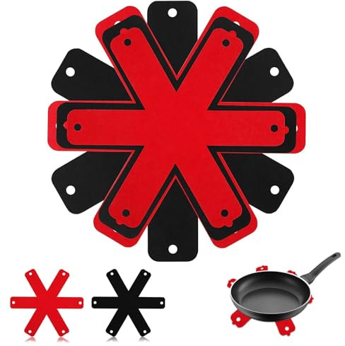 12 PCS Pan Protectors for Stacking, 4 Different Size Pot and Pan Separators Protectors Anti-Scratch & Stackable Pan Separators Pads to Protect Pots and Pans in Kitchen