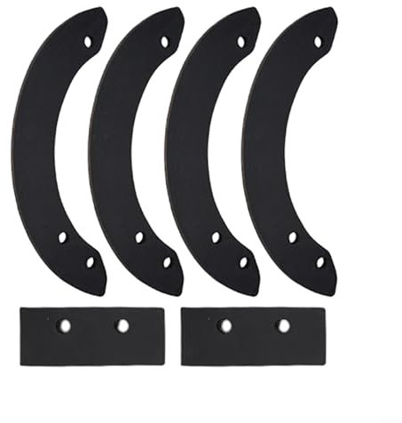 HEBEOT Kit de tarière en caoutchouc pour souffleuse à neige - Remplacement de la palette en caoutchouc 06720V10030 pour Honda HS520, HS720