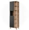 Vicco Hochschrank Karen, Sonoma/Anthrazit, 50 x 175 cm mit 2 Türen