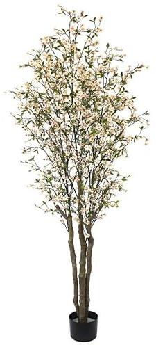 Leaf Retardant Artificial Tree, 210cm Cherry Fire Resist, 210 cm