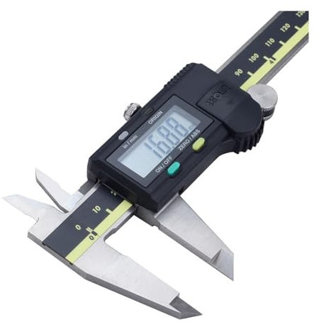 Calibrador 500-196-20 Calibradores digitales de acero inoxidable en pulgadas/métricos de 6 0-150 mm(150mm 500-196-20)