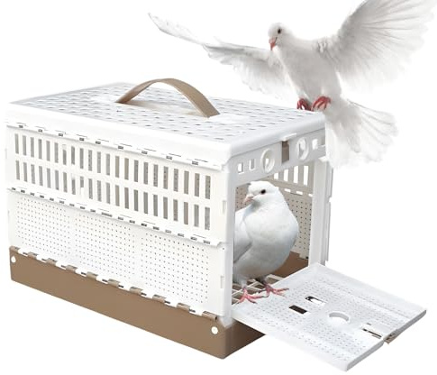 lisutupode Vogelkäfig, ausbruchsicherer, Faltbarer Käfig – Vogel