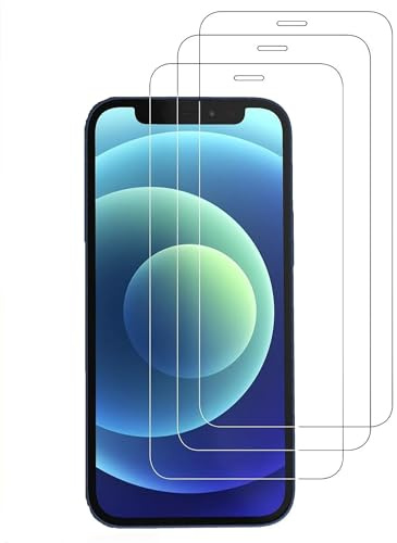 3 Stück Schutz Gehärtetem Tempered Glas für iPhone 12 Mini Screen Schutzfolie Displayschutz Folie Anti Kratzen 9H Härte HD Displayschutzfolie 5,4 Zoll Handy Fest Härteglas Ultra Klar Ultrabeständig