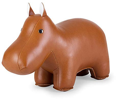 Zuny Gris et Blanc Hippo Serre-Livre