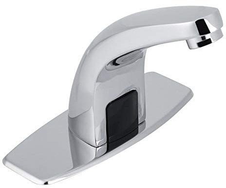 Robinet De Capteur Infrarouge Automatique, Robinet Lave Main, Robinet D'eau De Lavabo De Salle De Bains De Cuisine Avec La Boîte De Commande