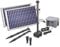 esotec Solar Teichpumpenset 50 1300 LED proBatt, Komplettset, Akkubox, Springbrunnenpumpe Solarmodul, Wasserspiel Springbrunnen, Solarbrunnen Gartenteich, 1,6m, 1300l/h, outdoor, außen, 101926
