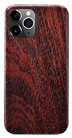 qichenlu Kugelsicher Aramidkern Erlenholz Echtholz Hülle Backcover kompatibel mit iPhone 12 Mini,FSC zert. Naturholz Handyhülle aus Holz Hartschale Ultra Slim Wood Case