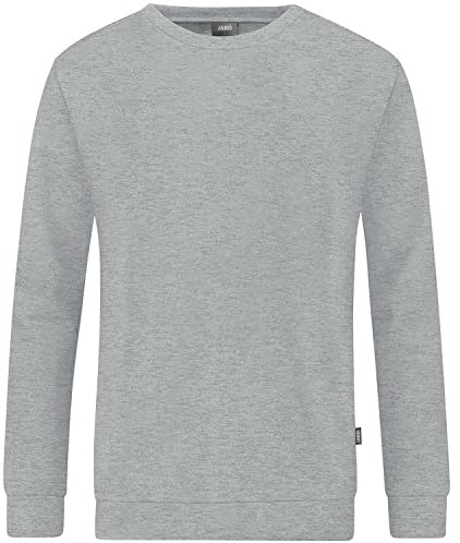 JAKO Organic Sweatshirt grau, M Herren