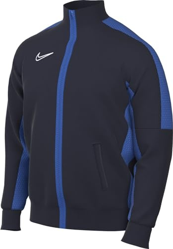 Nike DR1681-451 M NK DF ACD23 TRK JKT K Jacket Herren OBSIDIAN/ROYAL BLUE/WHITE Größe L
