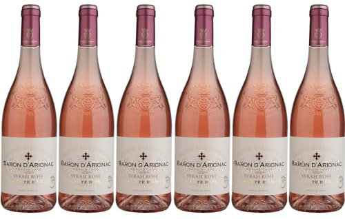 Baron d'Arignac - Vin Rosé, Syrah rosé (6 x 0,75L)