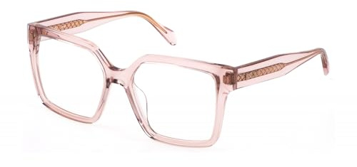 Just Cavalli Damen Vjc006 Sonnenbrille, Shiny Transp.pink, 66