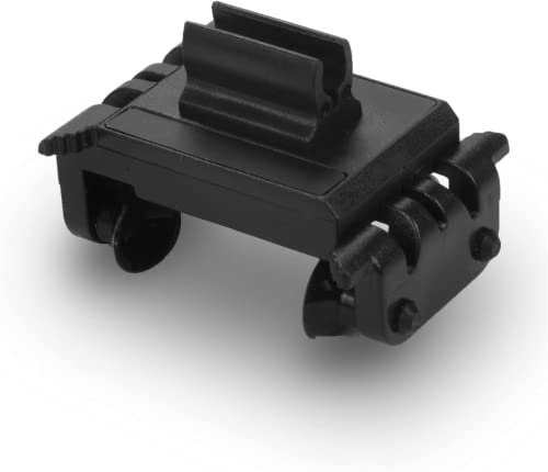 Corleson Modern Microphone-Clips Stand Clip for Violin, Black, Hard Plastic