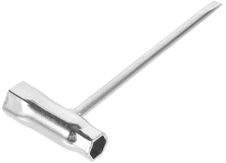 Angoily Sturdy 13x19mm T Wrench Handle Adjusting Tool Portable Ratchet Spanner for Chainsaw Carburetor Practical Design
