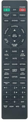 ALLIMITY RU-M121 Ersatz Fernbedienung passend für NEC Full HD Commercial LED Monitor E705 E805 E905 P703 P801 P401 P551 P461 P551