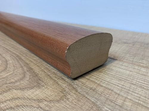 Corrimano per scale in legno di Kotò mm. 68x40 (CM. 100, MARRONE)