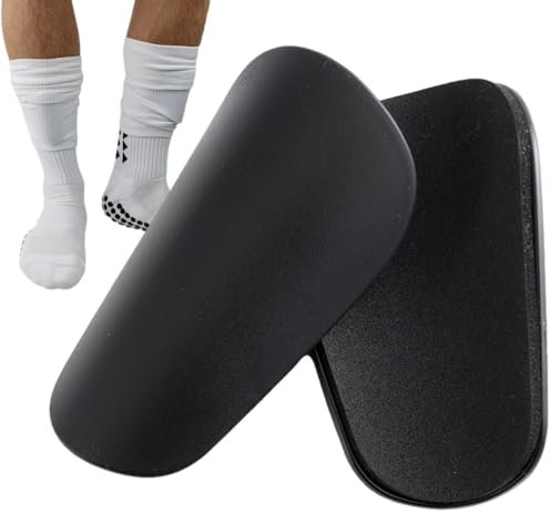 Anulely - Fußball-Schienbeinschoner | Leichte Schoner Mit Ärmel Und Extra Kleine Schutzausrüstung Für Männer, Frauen