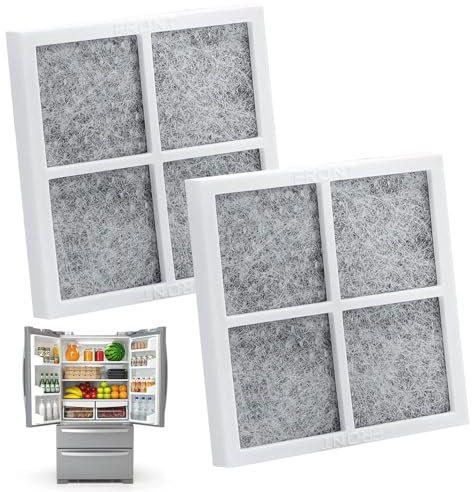 2 Pcs Refrigerator Air Filter, Fridge Filter Air Filter Replacement Fresh Air Filter, Keep Fresh Air Fridge Accessories for LG LT120F