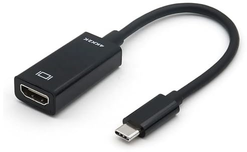 Pipestation Adaptador USB C a HDMI | Adaptador de cable USB-C a HDMI 4K | USB tipo C macho - Adaptador de interfaz multimedia hembra de alta definición para iPhone, MacBook, iPad, PC, Samsung para uso
