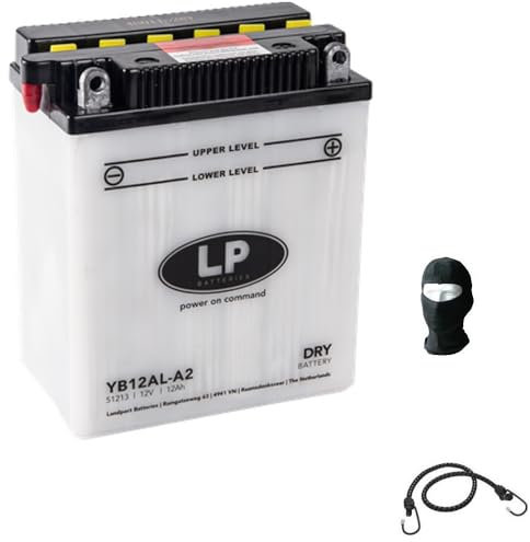 KOMPATIBEL MIT Peugeot Elystar 125 2005 A 2006 LP-Batterie BEREITS EINSATZBEREIT YB12AL-A2 12V/12AH BATTERIEN FÜR Motorrad-Roller KOMPLETTE DIY 134X80X160MM