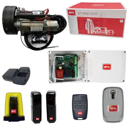 KIT WIND AC A 170KG MOTORE AUTOMAZIONE PER SERRANDA AVVOLGIBILE SARACINESCA 170KG ALTA QUALITA' 2614070