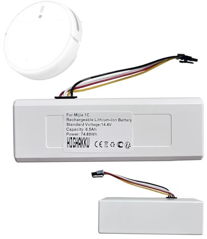 HIGHAKKU Ersatzakku Batterie kompatibel mit Xiao-mi Mijia 1C STYTJ01ZHM 14.4V Mi Robot Vacuum Mop Vacuum Cleaner