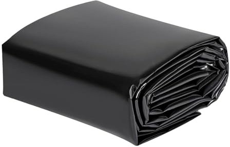 Teichfolie, 20-mil HDPE-Teichplane Einfaches Schneiden für Natürlich Aussehende Teiche, Wasserfall, Koi-Teiche und Wassergarten(6.0x7.60m(20x25FT))