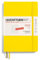 LEUCHTTURM1917 370511 Wochenkalender & Notizbuch Medium (A5) 2025, Softcover, Zitrone, Deutsch