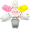 Mochi Squishy Spielzeug Set, Squeeze Toy 6 Stück Mini Fidget Toys Squishies Kawaii Tier Anti Stress Spielzeug, Stressabbau Spielzeug Mitgebsel Kindergeburtstag für Kinder Erwachsene