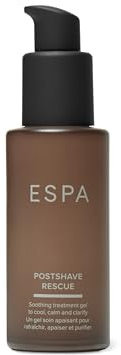 ESPA | Postshave Rescue 50ml | Blances Complexion for Visibly Clear Skin | Hydrating & Cooling | Lemon, Tea Tree & Thyme Essential Oils, Castor Seed & Evening Primrose | Suitable For All Skin Types
