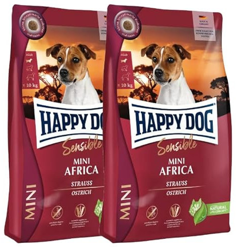 Happy Dog Sensible Mini Africa 2 x 4 kg