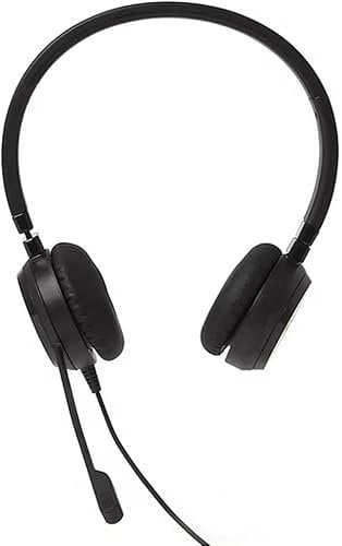 NXT Technologies UC-2000 Stereo-Computer-Headset mit Geräuschunterdrückung, Over-The-Headset, Schwarz (NX55445)