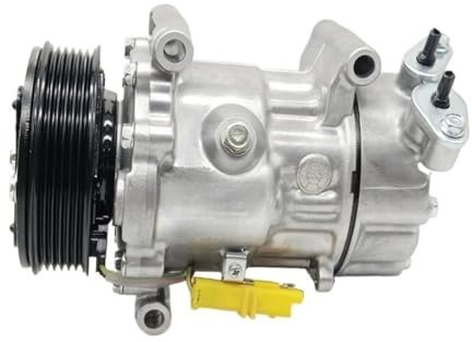DWPTS Compresor de Aire Acondicionado Compatible con Mini Cooper L4 2007-15 R55 R56 R57 R58 2758145 2758433 6942501 694250103 1457 1457F 64529223392