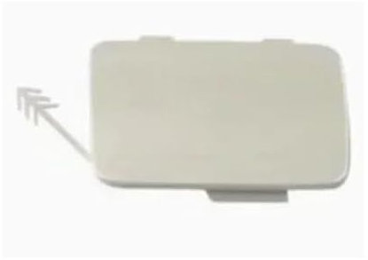 DIQXLGS Paraurti Sinistro Destro Gancio di Traino Gancio di Traino Gancio di Traino Tappo Posteriore per Q3 2013 2014 2015 8U0807441A 8U0807442A(Beige,Sinistra)